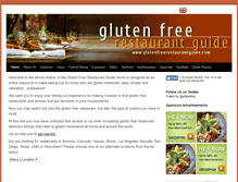 Tablet Screenshot of illinois.glutenfreerestaurantguide.com